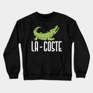 La Coste Crocodile Crewneck Sweatshirt